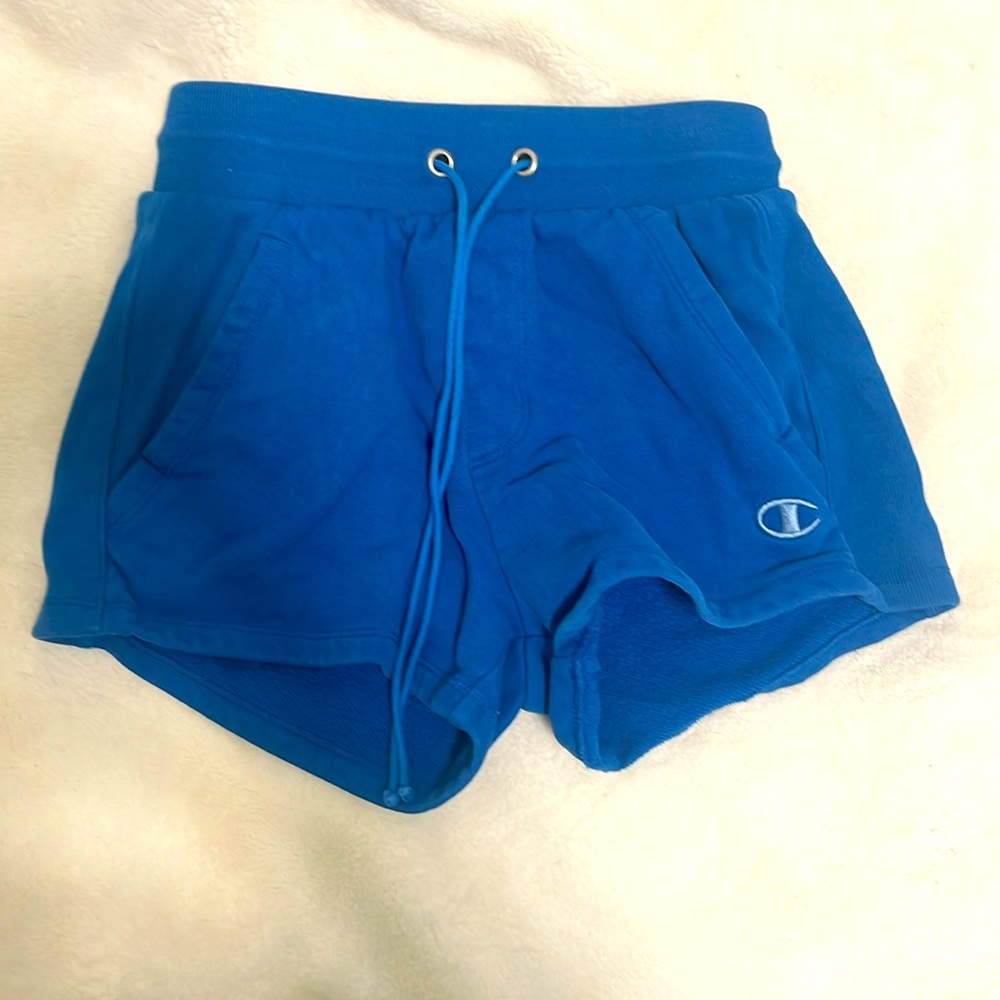 Champion blue shorts 
Size: XS